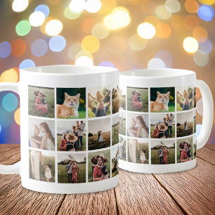 Personalisierte FotoCollage Kaffeetasse