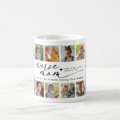 Personalisierte Fotocollage Krankenschwester Mutte Kaffeetasse (Mittel)
