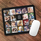 Personalisierte FotoCollage mit 19 Square Mousepad