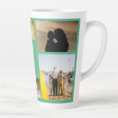 Personalisierte Fotocollage mit Monogramm Milchtasse (Rechts)