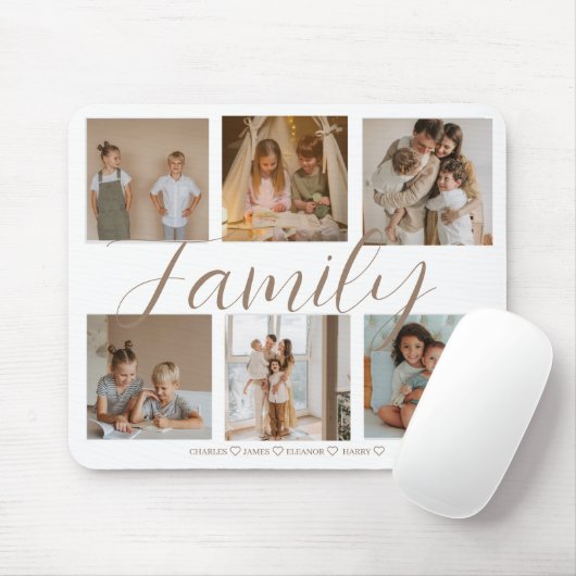 Personalisierte FotoCollage Mousepad (Mit Mouse)