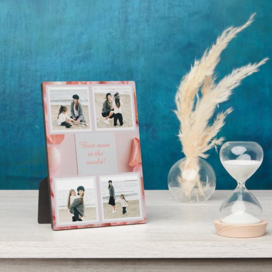 Personalisierte FotoCollage Plaque Fotoplatte (Seite)