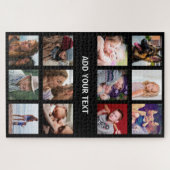 Personalisierte FotoCollage Puzzle (Horizontal)