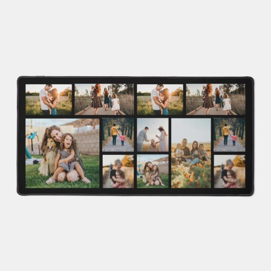 Personalisierte FotoCollage Schreibtischunterlage (Vorderseite)