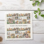 Personalisierte FotoCollage Steinuntersetzer<br><div class="desc">Erstellen Sie Ihren eigenen Personalisierten Foto Stone Untersetzer</div>