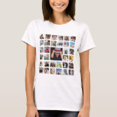 Personalisierte FotoCollage T-Shirt (Vorderseite)