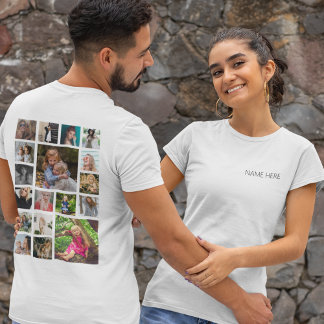 Personalisierte FotoCollage T-Shirt