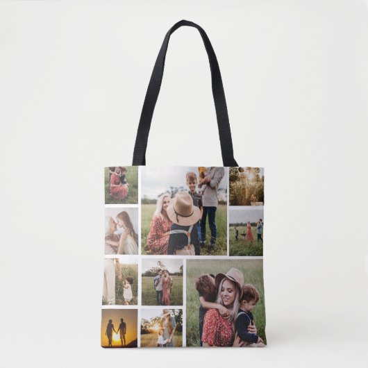 Personalisierte FotoCollage Tasche (Vorderseite)