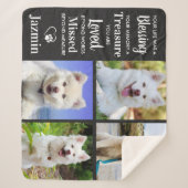 Personalisierte FotoCollage zur Erinnerung von Hau Sherpadecke (Vorderseite)