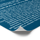 Personalisierte Fotografie, Dermatologe Dermatolog Poster (Ecke)