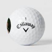 Personalisierte Fotografie Dog Golf Balls Golfball (Logo)