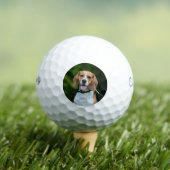 Personalisierte Fotografie Dog Golf Balls Golfball (Insitu T-Shirt)
