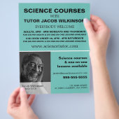 Personalisierte Fotografie, Kurswerbung Flyer (Hand)