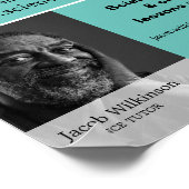 Personalisierte Fotografie, Kurswerbung Poster (Ecke)