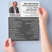 Personalisierte Fotografie, Otolaryngologin Flyer (Hand)