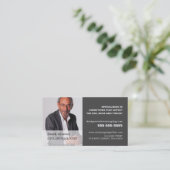 Personalisierte Fotografie, Otolaryngologin Visitenkarte (Stehend Vorderseite)