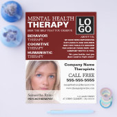 Personalisierte Fotografie, Psychotherapeut, Thera Flyer (Einzeln)