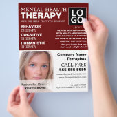 Personalisierte Fotografie, Psychotherapeut, Thera Flyer (Hand)