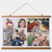 Personalisierte Fotografien Wandteppiche aus Holz (Vorne)