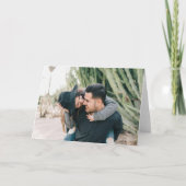 Personalisierte Fotokarte Karte (Vorderseite)