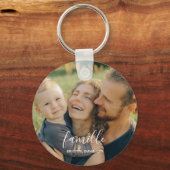 Personalisierte Fotoleiter Schlüsselanhänger (Vorderseite)