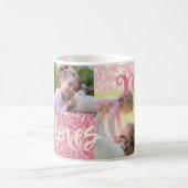 Personalisierte Fotomaterial für Mami Kaffeetasse (Mittel)