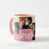 Personalisierte Fotomaterial für sie Tasse (Vorderseite Links)