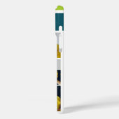 Personalisierte Fotomaterial mit Herz Case-Mate iPhone Hülle (Rückseite / Links)