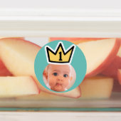 PERSONALISIERTE Fotopapier Party Kronen Gesichter Etiketten (Befestigt)