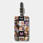 Personalisierte Fotoreise Gepäckanhänger (Vorderseite vertikal)