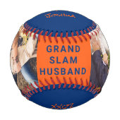 Personalisierte Fotos Baseball (Vorderseite)