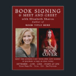 Personalisierte Fotos, Buchsignierungsanzeige des  Flyer<br><div class="desc">Personalisierte Fotos,  Autor's Book Signing Werbung Flyer durch den Business Card Store.</div>