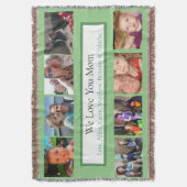 Personalisierte Fotos Decke (Vorderseite Vertikal)