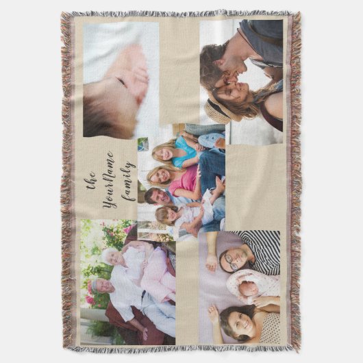 Personalisierte Fotos Decke (Vorderseite Vertikal)