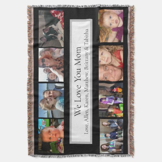 Personalisierte Fotos Decke (Vorderseite Vertikal)