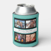 Personalisierte Fotos | Geschenke für Vater Dosenkühler (Kanne Vorderseite)