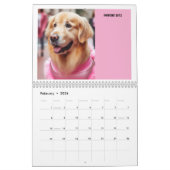 Personalisierte Fotos Haustiere mit Anmerkungen Kalender (Feb 2026)