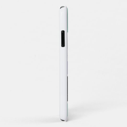 Personalisierte Fotos Lila Minze grün Case-Mate iPhone Hülle (Hinten/Rechts)