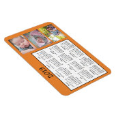 Personalisierte Fotos Mini Magnet Kalender 2018 (Rechte Seite)