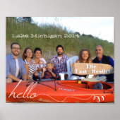 Personalisierte Fotos mit 8 x 10 Familien Poster (Vorne)