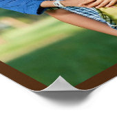 Personalisierte Fotos Poster (Ecke)