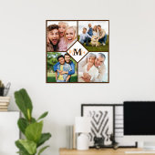 Personalisierte Fotos Poster (Heimbüro)
