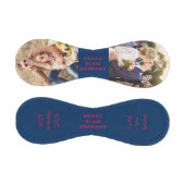 Personalisierte Fotos Red Blue Baseball (Paneele)