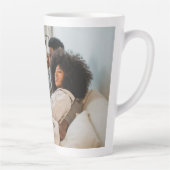 Personalisierte Fotos und Text Milchtasse (Rechts)