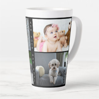 Personalisierte Fotos und Text Milchtasse