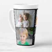 Personalisierte Fotos und Text Milchtasse (Linke Ecke)