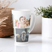Personalisierte Fotos und Text Milchtasse