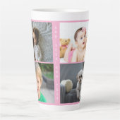 Personalisierte Fotos und Text Milchtasse (Vorderseite)