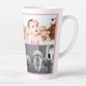 Personalisierte Fotos und Text Milchtasse (Rechts)