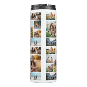 Personalisierte Fotosammlung mit Angebot Thermosbecher (Rückseite)